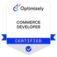 Optimizely Certified Commerce Developer