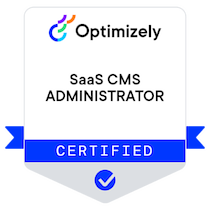 Optimizely SaaS CMS Certified Administrator 2025
