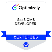 Optimizely SaaS CMS Certified Developer 2025